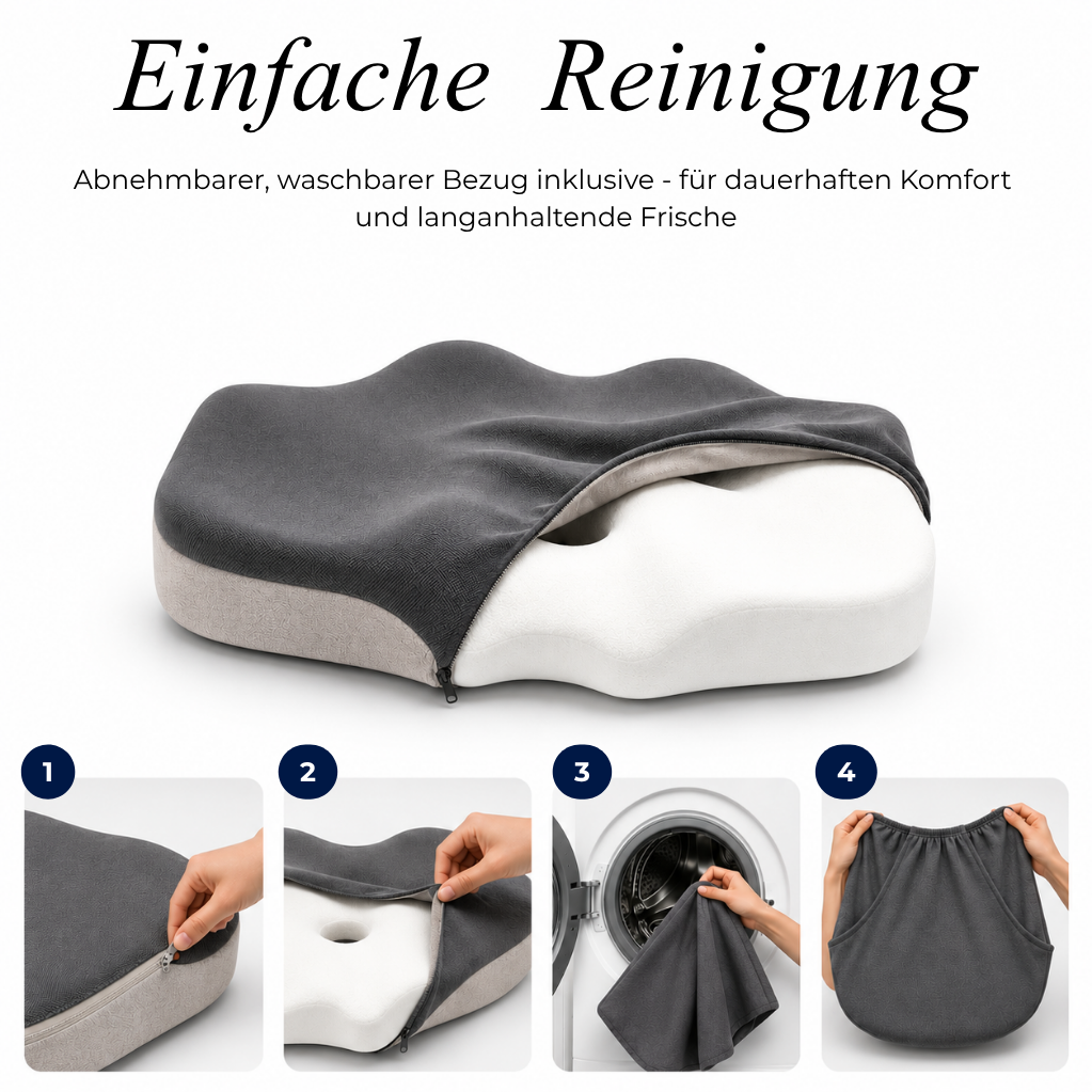 CushiSeat - Orthopädisches Sitzkissen