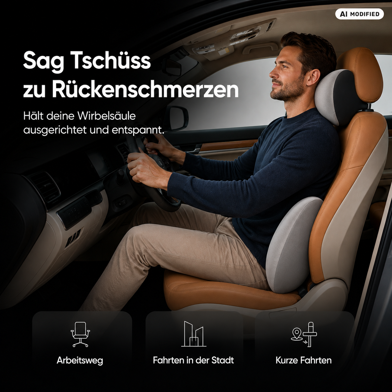 CushiSeat™ Auto Komfort Set